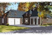 European Style House Plan - 3 Beds 2 Baths 2224 Sq/Ft Plan #15-278 