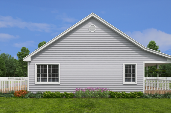 Exterior - Other Elevation 5 for Ranch House Plan #1082-2 - 3 bed, 2.5 bath