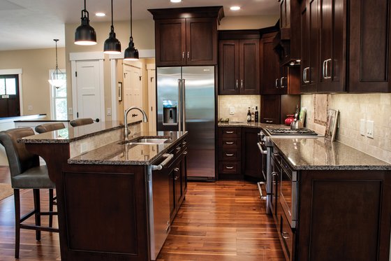 Interior - Kitchen 1 for Ranch House Plan #928-2 - 3 bed, 2.5 bath