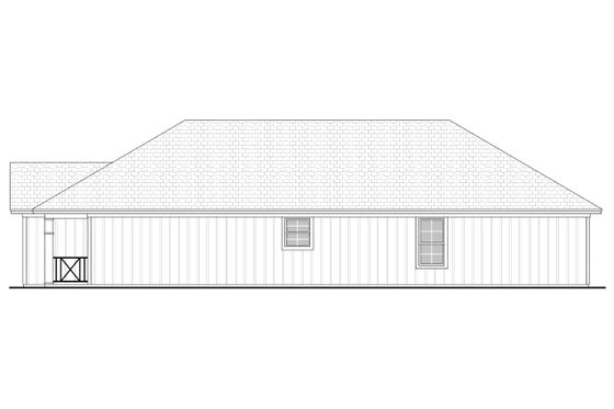 Exterior - Other Elevation 1 for Cottage House Plan #430-39 - 3 bed, 2 bath