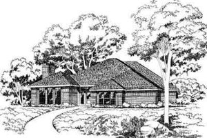 Exterior - Front Elevation Plan #312-456