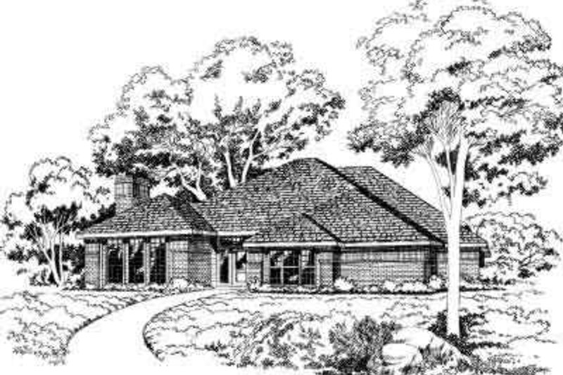 House Plan - 3 Beds 2 Baths 2115 Sq/Ft Plan #312-456 Exterior