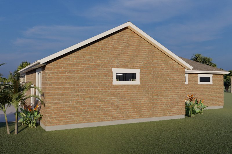 Architectural House Design - Exterior - Other Elevation for Traditional House Plan #1060-79, 1 bath