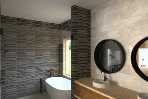 Interior - Master Bathroom for Ranch House Plan #933-19 - 3 bed, 4 bath