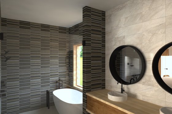 Interior - Master Bathroom for Ranch House Plan #933-19 - 3 bed, 4 bath