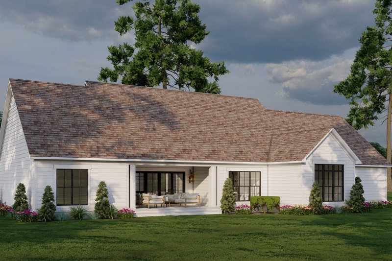 Dream House Plan - Exterior - Other Elevation 1 for Farmhouse House Plan #923-380 - 3 bed, 2.5 bath