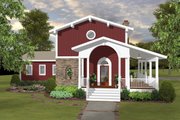 Modern Style House Plan - 4 Beds 4.5 Baths 2225 Sq/Ft Plan #56-723 