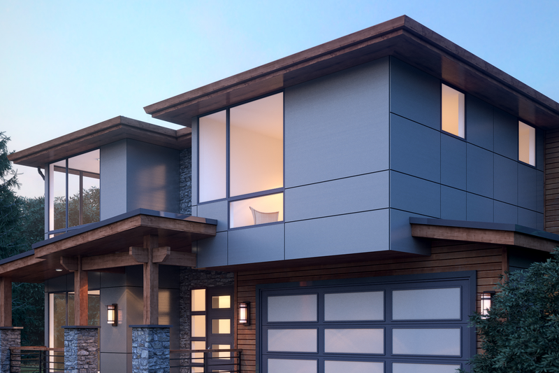 House Design - Exterior - Other Elevation 1 for Contemporary House Plan #1066-54 - 3 bed, 3 bath