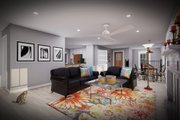 Prairie Style House Plan - 2 Beds 2 Baths 1364 Sq/Ft Plan #70-1523 