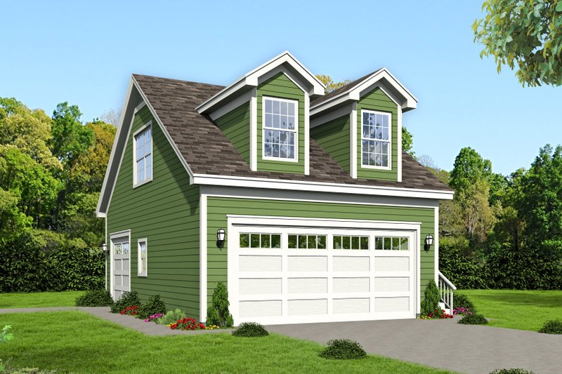 Home Plan - Country Exterior - Front Elevation Plan #932-195
