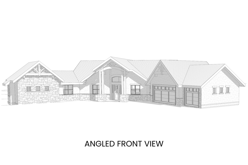 House Design - Exterior - Front Elevation 4 for Craftsman House Plan #1108-6 - 3 bed, 2.5 bath