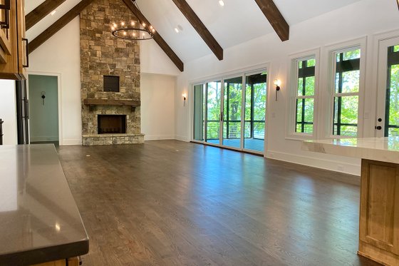 Interior - Family Room 2 for Craftsman House Plan #437-115 - 4 bed, 3.5 bath