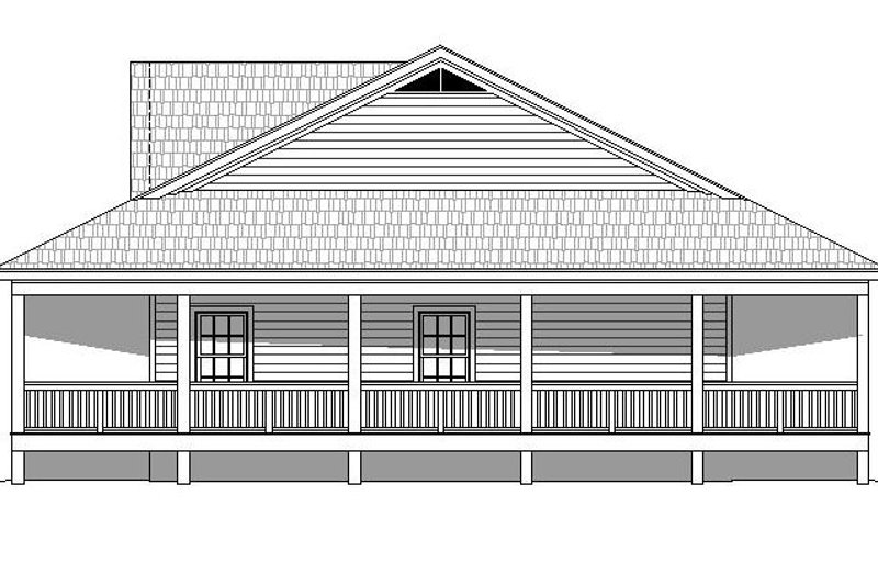 House Plan Design - Exterior - Other Elevation 3 for Country House Plan #932-175 - 3 bed, 2 bath
