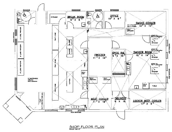 Home Plan - Traditional Floor Plan - Main Floor Plan #117-654