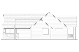 Exterior - Other Elevation 1 for Farmhouse House Plan #1108-13 - 4 bed, 3 bath