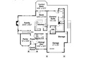 Traditional Style House Plan - 3 Beds 3 Baths 3022 Sq/Ft Plan #124-620 