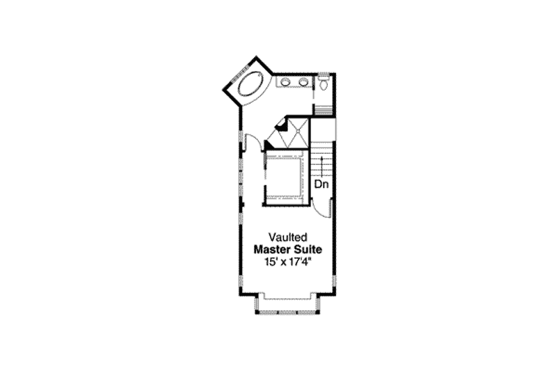House Plan Design - Floor Plan - Upper Floor for Craftsman House Plan #124-533 - 3 bed, 2.5 bath
