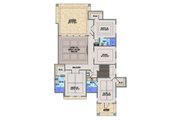 Beach Style House Plan - 4 Beds 4.5 Baths 4181 Sq/Ft Plan #548-20 