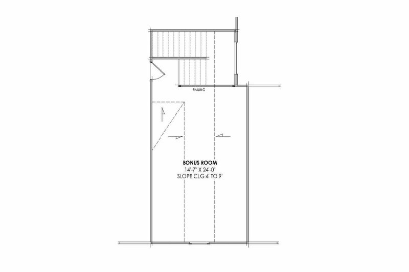 Dream House Plan - Exterior - Front Elevation 5 for Farmhouse House Plan #1096-210 - 4 bed, 3 bath