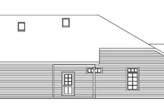 Exterior - Other Elevation 1 for European House Plan #124-741 - 4 bed, 4 bath