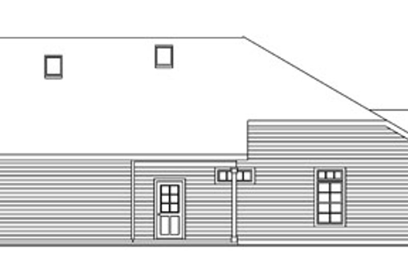 Home Plan - Exterior - Other Elevation 1 for European House Plan #124-741 - 4 bed, 4 bath
