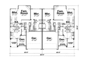 Cottage Style House Plan - 3 Beds 2.5 Baths 4048 Sq/Ft Plan #20-1351 