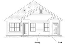 Dream House Plan - Cottage Exterior - Other Elevation Plan #513-2092