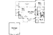 Farmhouse Style House Plan - 2 Beds 2 Baths 2099 Sq/Ft Plan #455-583 