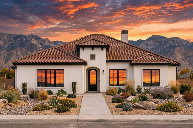 Dream House Plan - Mediterranean Exterior - Front Elevation Plan #1096-88