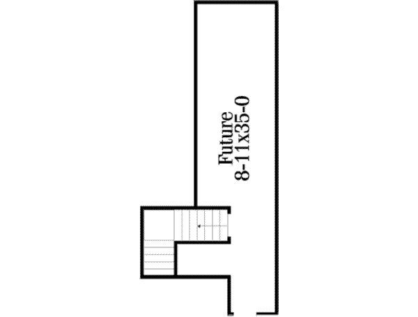 Architectural House Design - Colonial Floor Plan - Other Floor Plan #406-130
