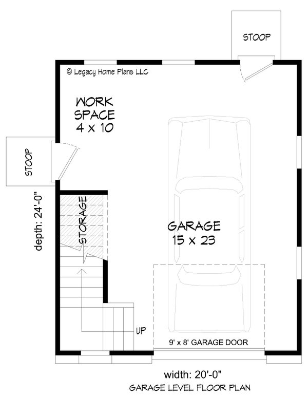 Contemporary Floor Plan - Main Floor Plan #932-931