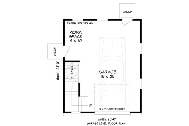 Dream House Plan - Floor Plan - Main Floor for Contemporary House Plan #932-931, 0 bath