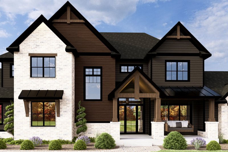 Home Plan - Exterior - Other Elevation 2 for Contemporary House Plan #1064-332 - 5 bed, 6 bath