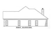 Traditional Style House Plan - 4 Beds 2 Baths 2148 Sq/Ft Plan #17-154 