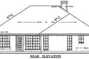 Traditional Style House Plan - 3 Beds 2 Baths 1626 Sq/Ft Plan #42-238 