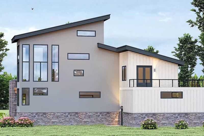 Architectural House Design - Exterior - Other Elevation for Contemporary House Plan #932-1266 - 3 bed, 4 bath