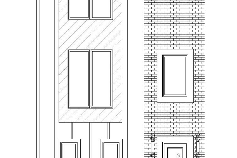 Home Plan - Exterior - Front Elevation 3 for Contemporary House Plan #932-196 - 3 bed, 3.5 bath