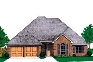 Traditional Exterior - Front Elevation Plan #310-905