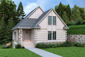 Small House Plans for Sloped Lots