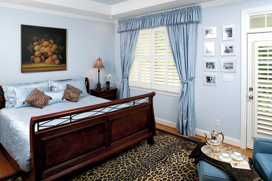 Interior - Master Bedroom for Country House Plan #929-9 - 4 bed, 3 bath