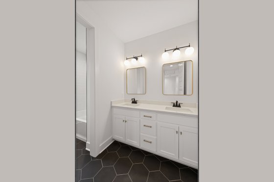 Interior - Bathroom 1 for Modern House Plan #1085-2 - 3 bed, 2.5 bath