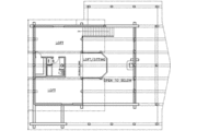Log Style House Plan - 3 Beds 4 Baths 2696 Sq/Ft Plan #117-113 