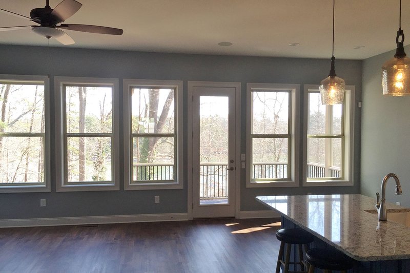 Architectural House Design - Interior - Dining Room 1 for Craftsman House Plan #437-91 - 2 bed, 2.5 bath