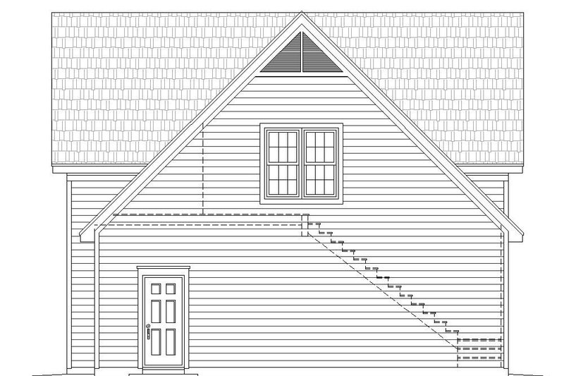 Architectural House Design - Exterior - Other Elevation 1 for Country House Plan #932-267, 0 bath