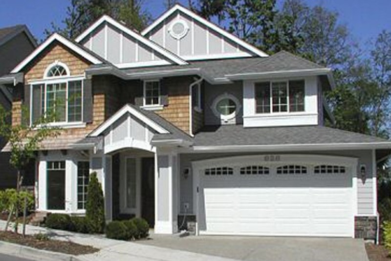Architectural House Design - Craftsman Exterior - Front Elevation Plan #132-219