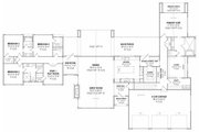 Modern Style House Plan - 4 Beds 3.5 Baths 3399 Sq/Ft Plan #1096-48 