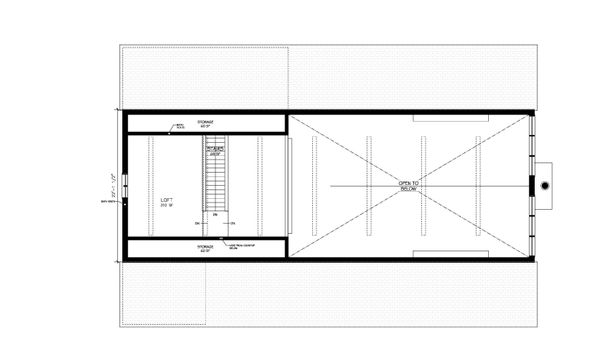 Farmhouse Floor Plan - Upper Floor Plan #889-2
