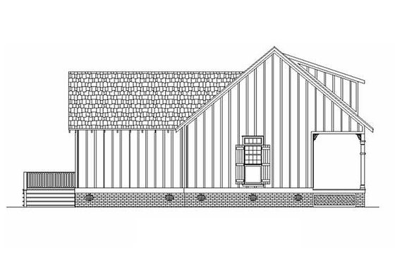 Exterior - Other Elevation for Cottage House Plan #45-366 - 3 bed, 2.5 bath