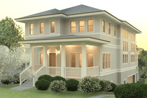 Craftsman Exterior - Front Elevation Plan #926-3