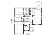 Craftsman Style House Plan - 2 Beds 2 Baths 1504 Sq/Ft Plan #23-2641 